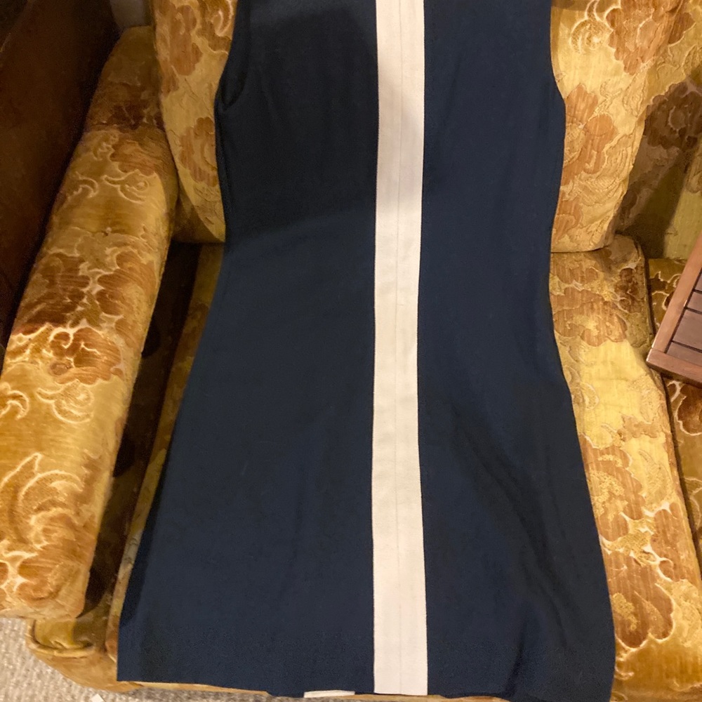Tory Burch size 8 blue and white dress - Picture 3 of 4